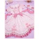 Mademoiselle Pearl Sanrio Cinnamoroll Cherry Themed Blouse Cutsew JSK and OP(Reservation/2 Colours/Full Payment Without Shipping)